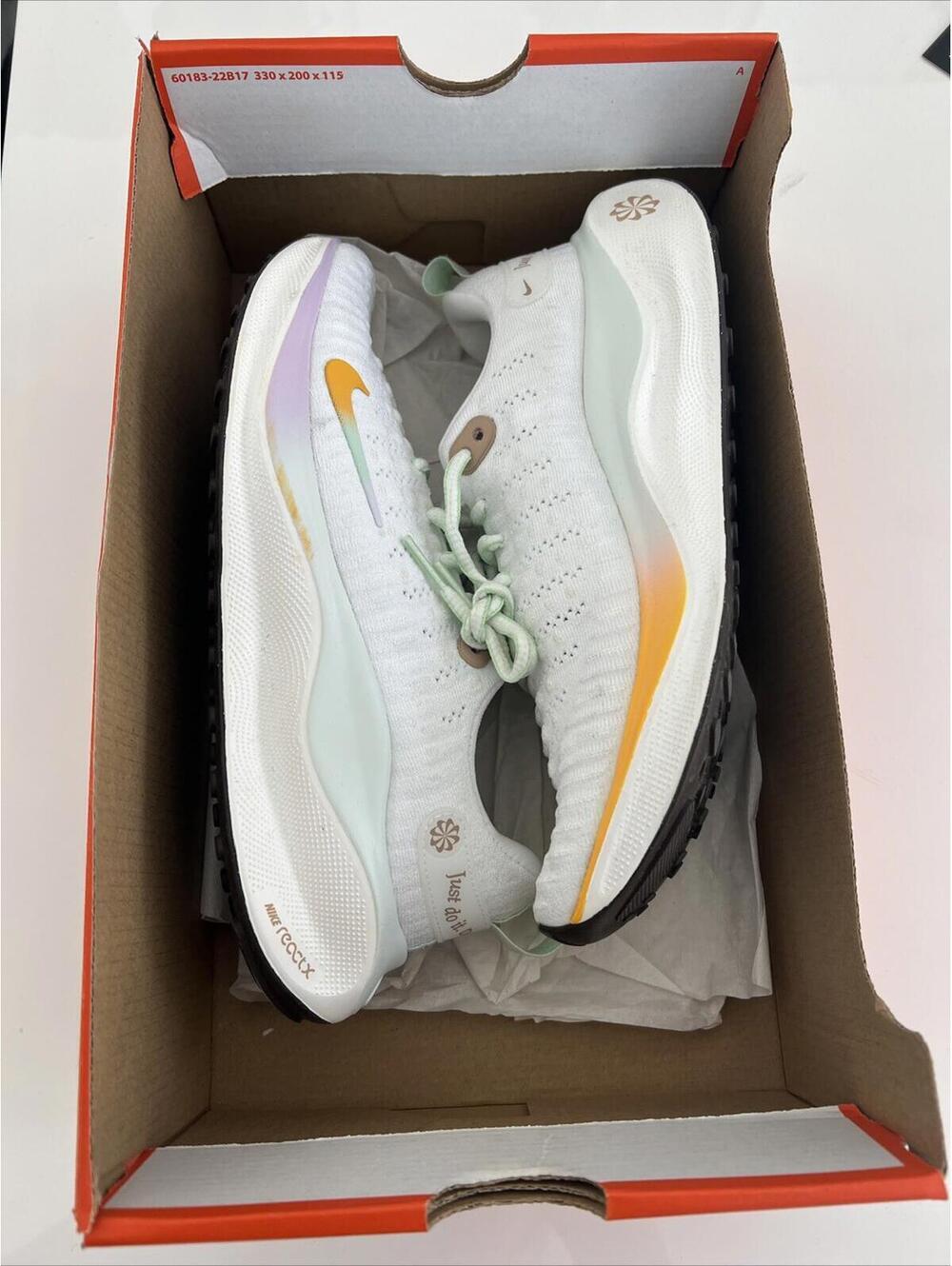 $159 Nike ReactX Infinity Run 4 Women’s Size 6  White Sail HF5730 191 - Picture 8 of 8
